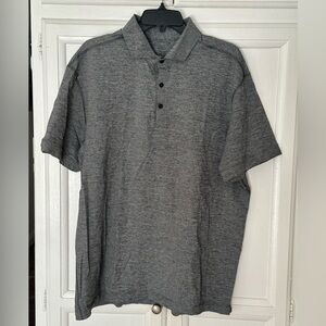 Men’s Lululemon gray golf shirt XXL